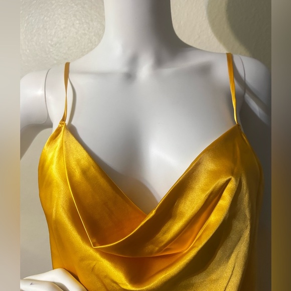 INTERMIX
Fayette Cowl Neck Silk Camisole - Picture 11 of 12